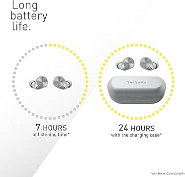 Technics EAH-AZ60M2 Headphones & Earbuds Silver New
