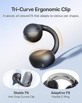 Baseus Bass BC1 Headphones & Earbuds Black New