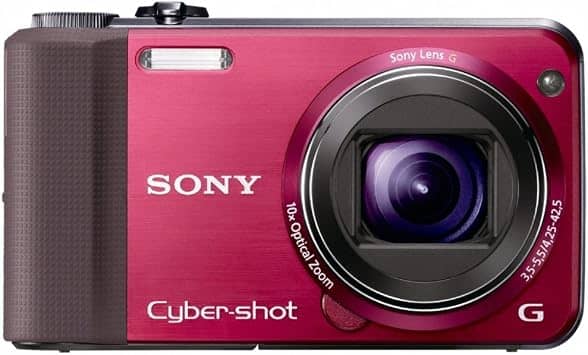 Sony DSC HX7V Digital Cameras Red New Body Only