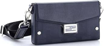 Fendi Baguette Pouch Women's bags Unspecified Blue Leather New