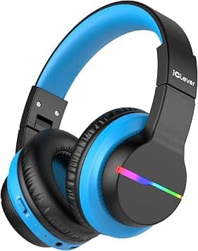 iClever BTH12-Black Headphones & Earbuds New