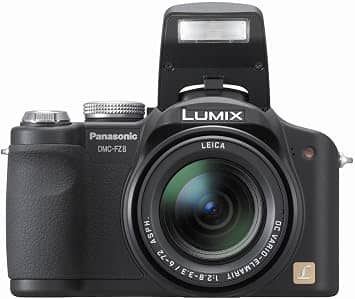 Panasonic LUMIX FZ8K Digital Cameras Black New Body Only