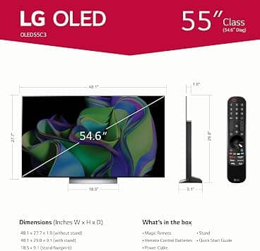 LG C3 TVs 42 inch New