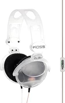 Koss CL20i Headphones & Earbuds Transparent New