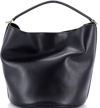 Celine 16 Top Handle Women's bags Small Brown Canvas Smooth Calfskin New