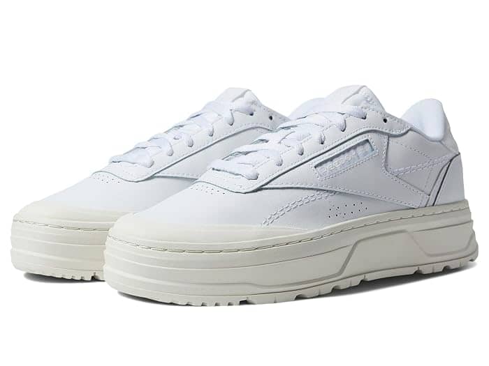 Reebok Club C Double Sneaker White Full Size Run New