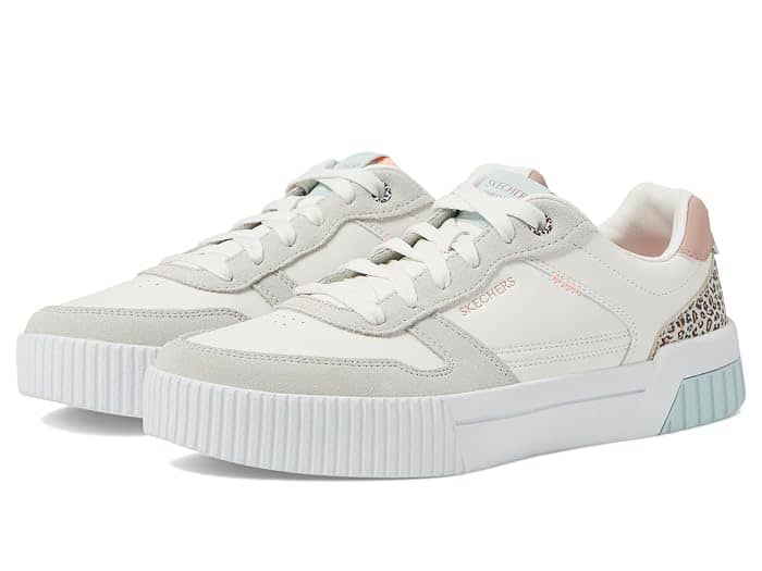 Skechers Court & Classics Sneaker Beige Full Size Run New