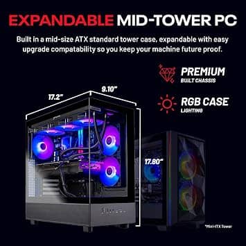 Skytech Gaming ST-AZURE3-1562-B-AM Computers New