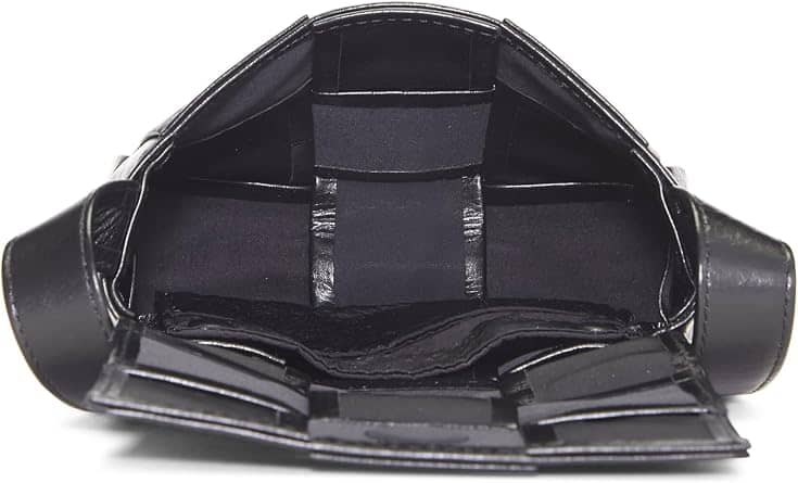 Bottega Veneta Candy Cassette Crossbody Women's bags Black Lambskin Maxi Intreccio New