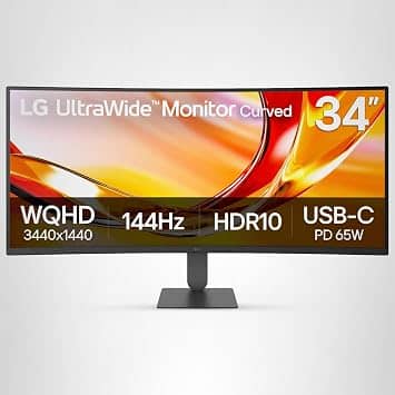 LG 34U640B-B Monitors New