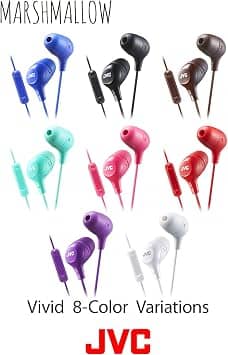 JVC HAFX38MA Headphones & Earbuds Blue New