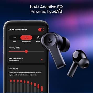 boAt Nirvana Headphones & Earbuds Black New
