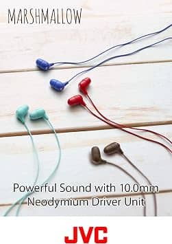 JVC HAFX38MA Headphones & Earbuds Blue New