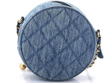 Chanel Crush Clutch Women's bags Purple New