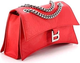 Balenciaga Crush Shoulder Bag Women's bags Small Red Unspecified Silver New
