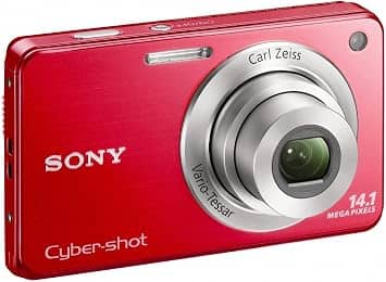 Sony DSC W560 Digital Cameras Black New Body Only