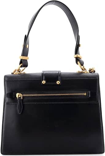 Prada Cahier Shoulder Bag Women's bags Medium Black Saffiano New