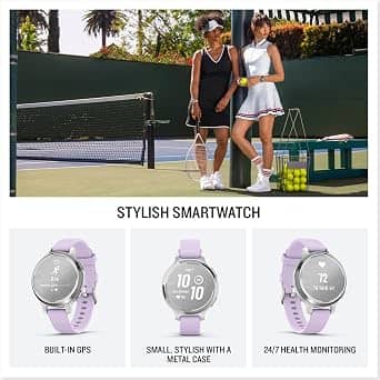 Garmin Lily 2 Active Smartwatches Gold 51mm Aluminum Bluetooth New
