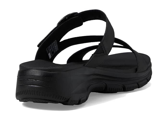 Skechers Easy Going Sneaker Black Full Size Run New