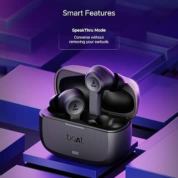 boAt Nirvana Headphones & Earbuds Black New