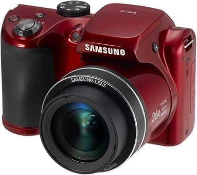 Samsung EC-WB110ZBARUS Digital Cameras Red New Body Only