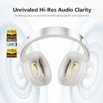QCY H3S Headphones & Earbuds White New
