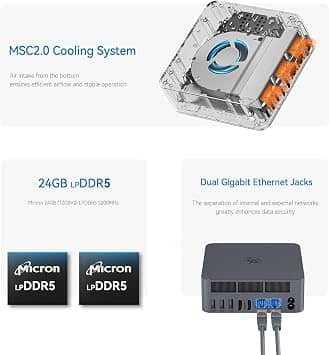 Beelink EQI12-12650H Computers New