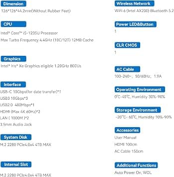 Beelink EQi12 Computers New