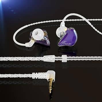 BASN Bmaster-Purple IEM Headphones & Earbuds New