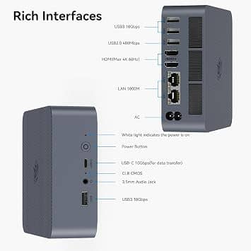Beelink EQi13-LP 13500H Computers New