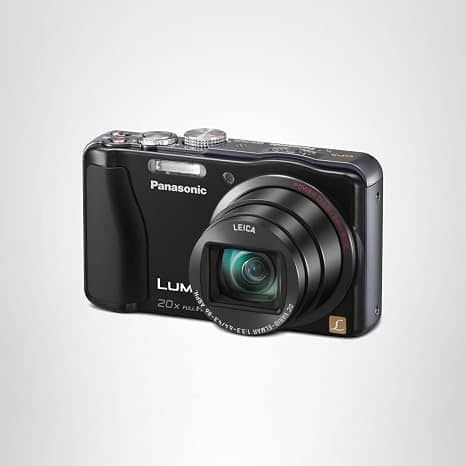 Panasonic LUMIX ZS20 Digital Cameras Black Refurbished - Acceptable Body Only