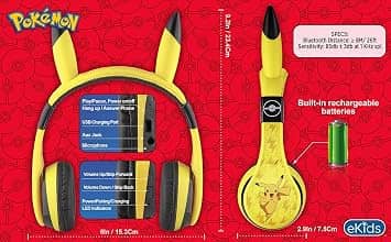 eKids PK-B50PIv0 Headphones & Earbuds Yellow New