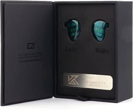 Linsoul KZ AS10 Headphones & Earbuds Black New