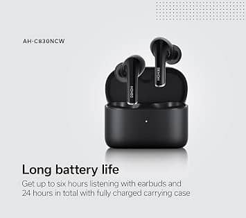 Denon AH-C830NCW Black Headphones & Earbuds New