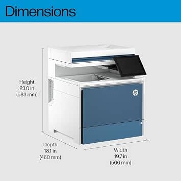 HP Color LaserJet Ent MFP 5800dn Printers Refurbished - Excellent