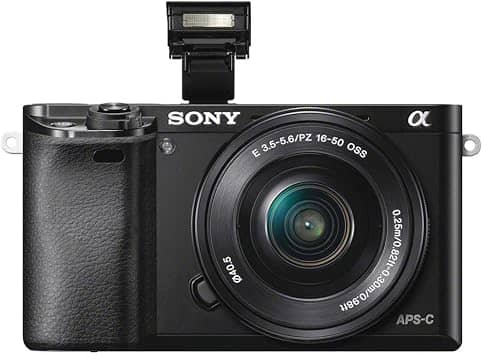Sony Alpha a6000 Digital Cameras Black New