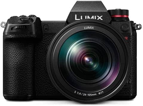 Panasonic LUMIX S1R Full-Frame Mirrorless Digital Cameras Black New Body Only