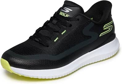 Skechers Golf Men's Flite Spikeless Sneaker Black 10 New