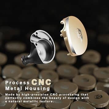 BASN MT2022 Headphones & Earbuds Gold New