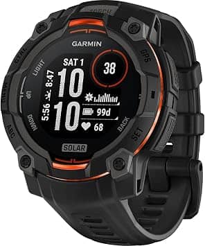 Garmin Instinct 3 – 45 mm, Solar Smartwatches Black 45mm New