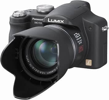 Panasonic LUMIX FZ8K Digital Cameras Black New Body Only