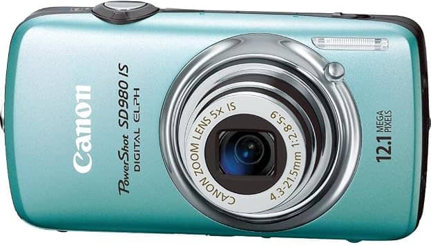Canon PowerShot SD980IS Digital Cameras Blue New Body Only