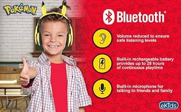 eKids PK-B50PIv0 Headphones & Earbuds Yellow New