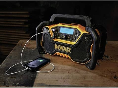 DEWALT DCR028B Portable Bluetooth Speakers Black New