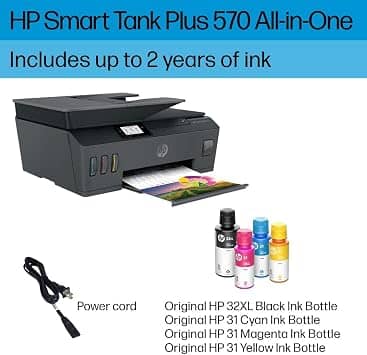HP Smart Tank 570 Printers New