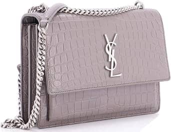 Saint Laurent Sunset Crossbody Women's bags Medium Unspecified Silver New