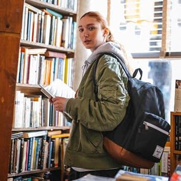 Herschel Pop Quiz Women's bags Black Backpack New