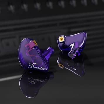 BASN Bmaster Violet Headphones & Earbuds Purple New