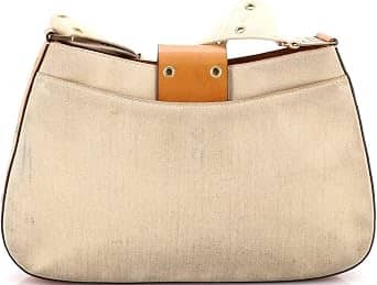 Dior Diorissimo Shoulder Bag Women's bags Medium Brown Leather Gold New
