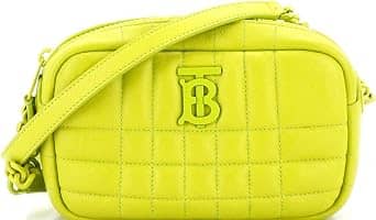 Burberry Lola Crossbody Women's bags Mini Emerald Green Quilted New